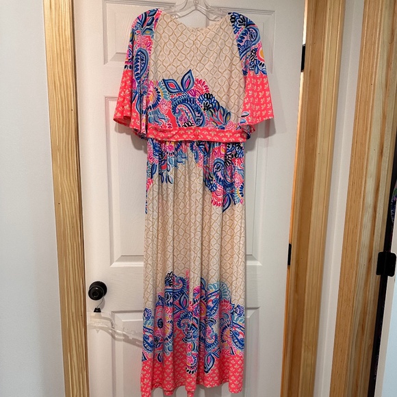NWT Lilly Puliter Minka Maxi Dress, Size 12 - Picture 2 of 12